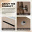 30" Freestanding Bathroom Vanity with Ceramic Sink and Soft-Close Doors-1404984414