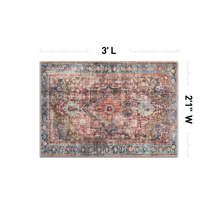 The Rug Collective Constance Machine Washable Area Rug - 8'x10