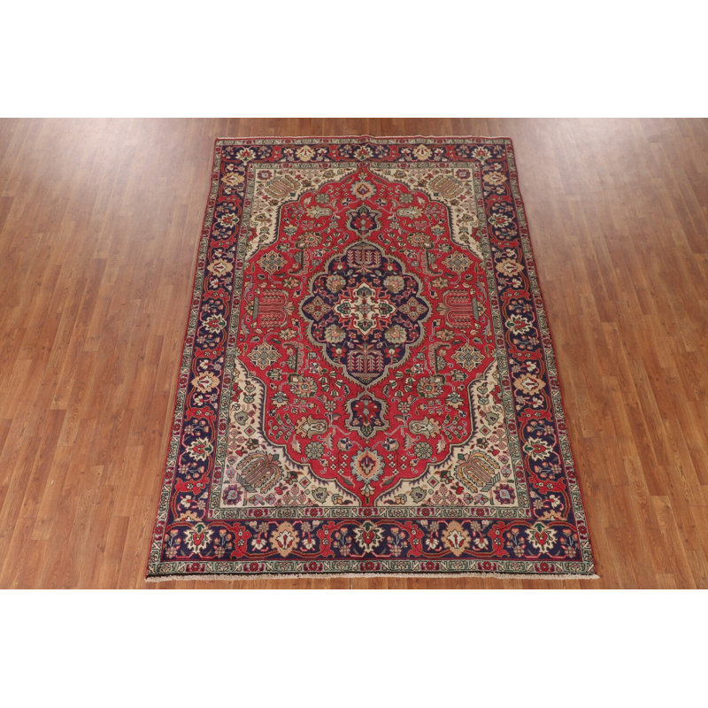 Geometric Traditional Area Rug 7x10