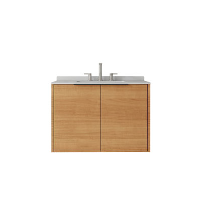 Meuble-lavabo flottant avec lavabo