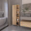 Armoire à linge à 5 tablettes-1952839353