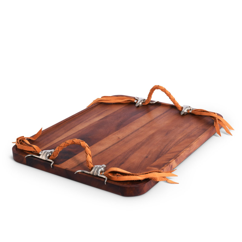 Western Solid Wood Tray