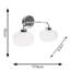 Aniva Glass Armed Sconce-1395901897-1403880830-1403880829