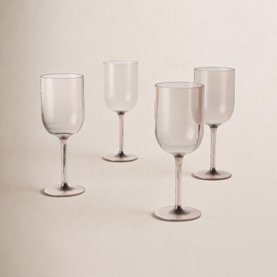 FUUM 14 oz. Crystal Red Wine Glassware Set