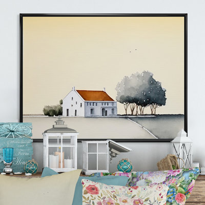 «Countryhouse in the Countryside», reproduction sur toile