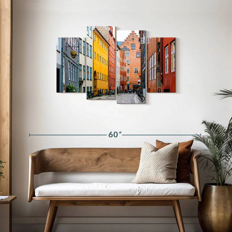 Sirci Street à Copenhague, H 27 po x l 43 po