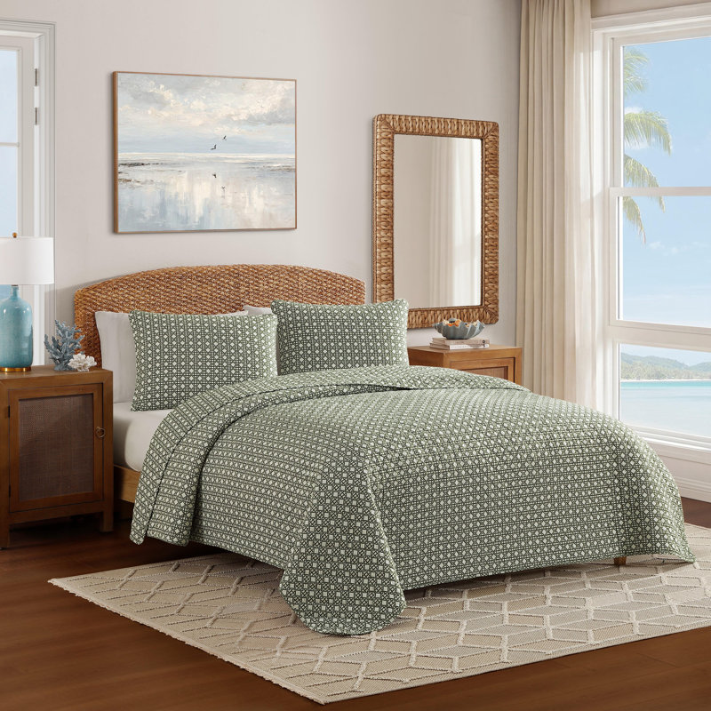 Ensemble de courtepointe réversible Tommy Bahama, Queen