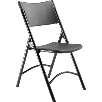 NPS® 600 Series Heavy Duty Plastic Folding Chair Set of 8