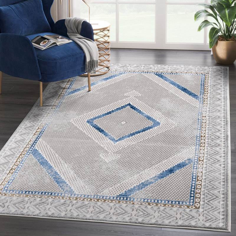 Oriental Indoor Rug, Rectangle 6' x 9'