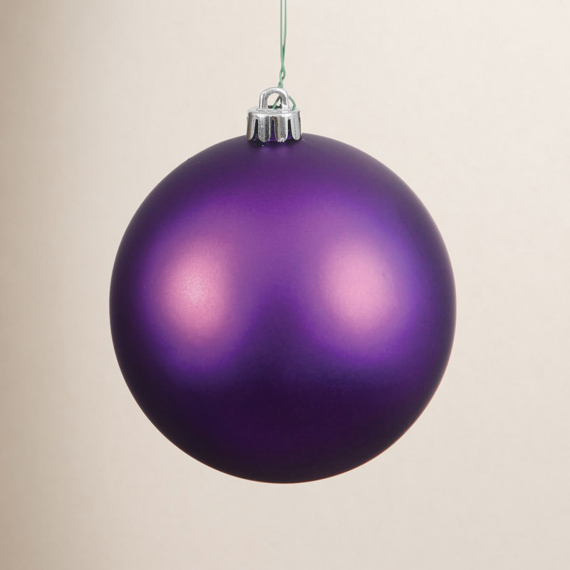Boule incassable 2 po, Prune mate