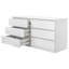 Commode double 6 tiroirs pour chambre à coucher-106728321