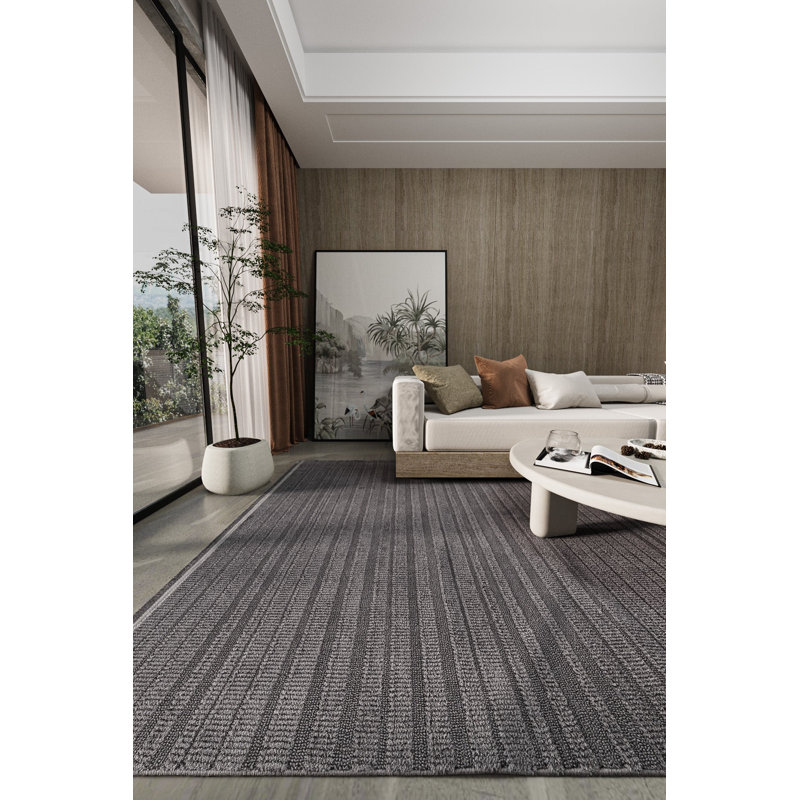Reiman Striped Machine Made Indoor / Outdoor Area Rug, Rectangle 2'7" x 4'11"