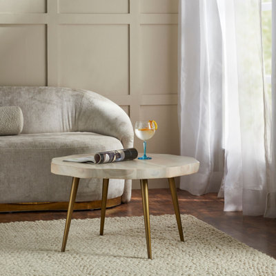 Zackie Solid Wood End Table