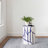 Herringbone Indigo/White Handwoven Indoor/Outdoor Rug-41080173
