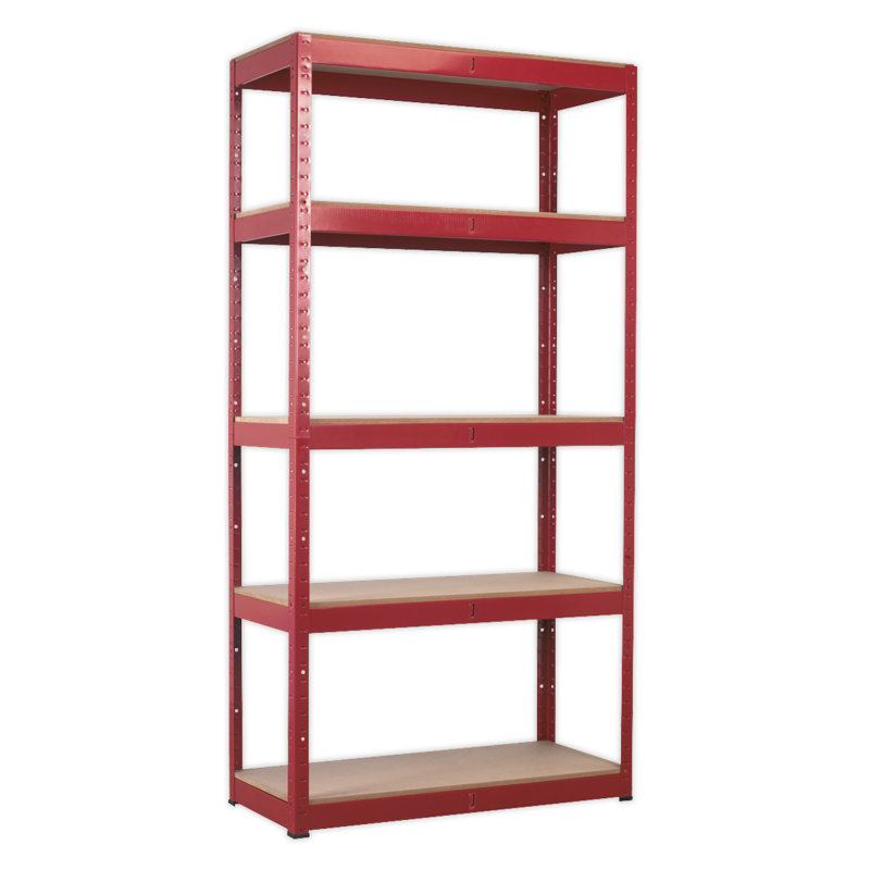 Kalene Metal Shelving Unit, 180cm H x 90cm W x 40cm D