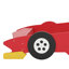 Lit plateforme avec roulettes Race-622361334-622361333