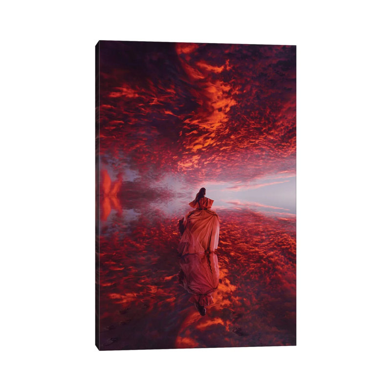The Incredible Miroir par Hobopeeba-reproduction d’art, Pas de tapis, Toile tendue, H 48 po x l 32 po x P 1,5 po