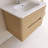 30“ Wall-Mounted Bathroom Vanity Set With Ceramic Integrated Top-1259941032