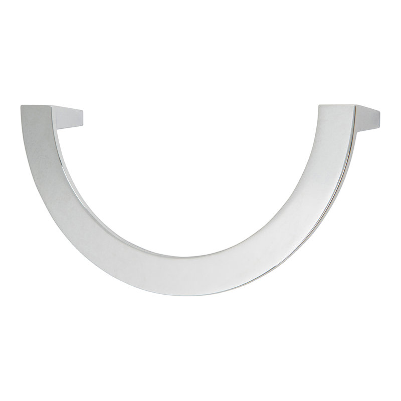 Roundabout 3" Center to Center Drop handle, Polished Chrome, 5 1/16"