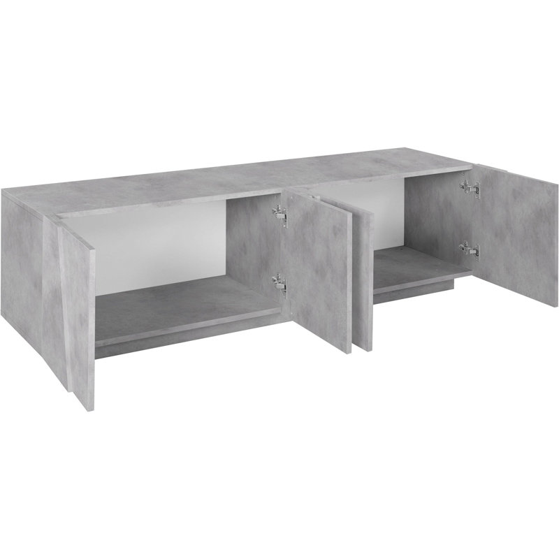 Longford TV Stand, Grey