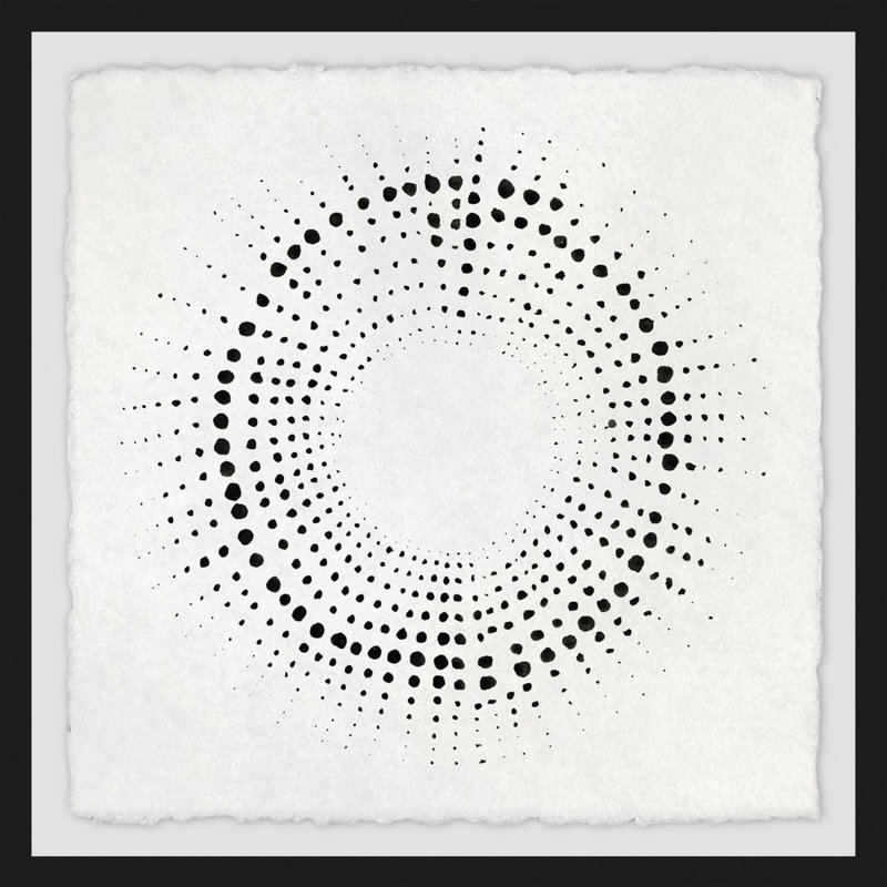 " Spherical Dots " by Julia Balfour, 12" H x 12" W x 1.5" D