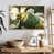 Floating Frame Natural Wood