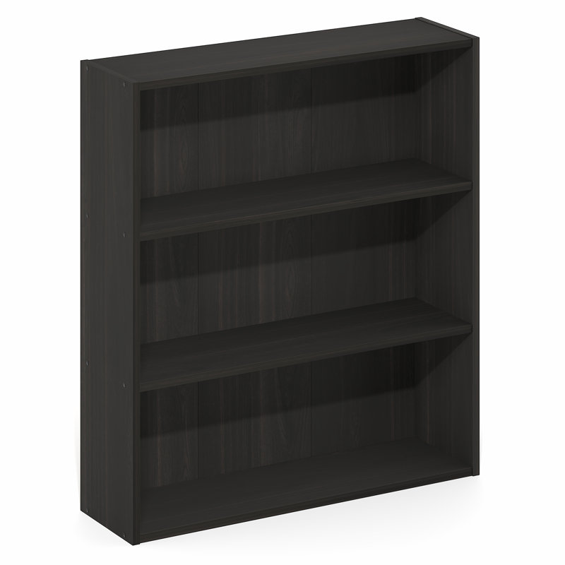 Basic 67.11cm H x 59.99cm W Standard Bookcase, Espresso