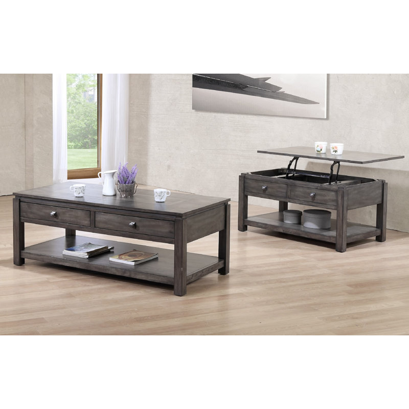 Table basse à plateau relevable Orta