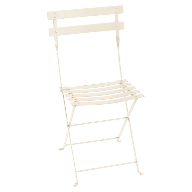 Bistro Metal Chair, Latte Beige