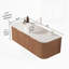 Armoire de salle de bain 48 po avec lavabo, meuble de rangement mural à bordures courbes et flottantes avec tiroir-1770686966-1770686967