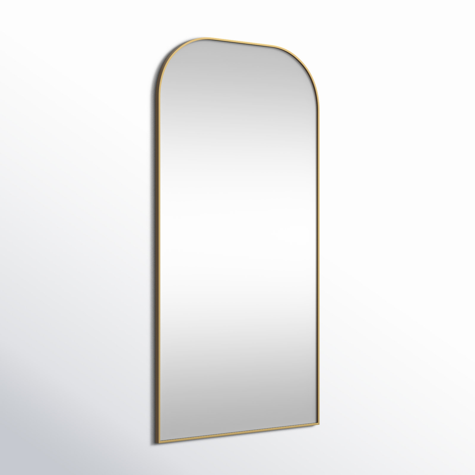 Sabine 42" Accent Mirror, 66" x 35", Brass