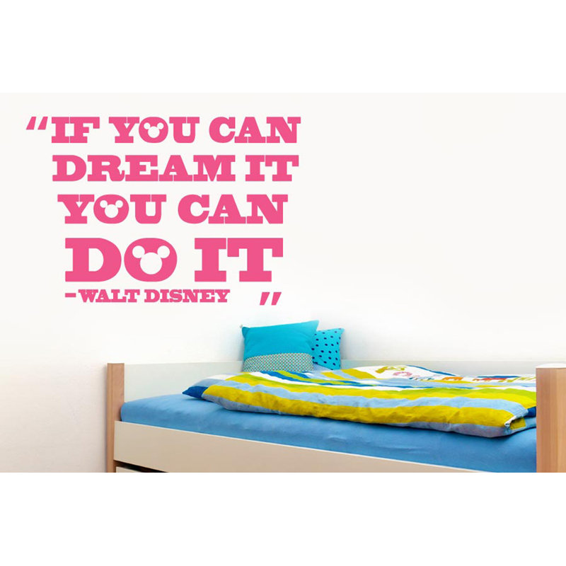 Wall Decal, Medium, Pink