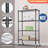 Leshea 35.6 " W Storage Rack-2136436201