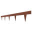 0.2 cm H x 101.6 cm W Steel Lawn Edging Fencing with 10 Panel(s) Included