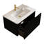 U047-Etna30w-305 Meuble-lavabo de salle de bain 30 po noyer rayé avec tiroir en céramique Etna-664041707