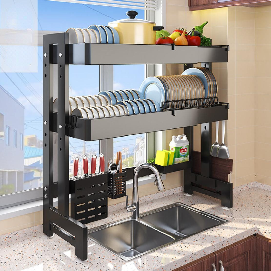 https://assets.wfcdn.com/im/51582779/compr-r85/2095/209578402/stainless-steel-retractable-over-the-sink-dish-rack.jpg