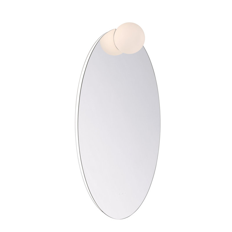 Miroir rond Gia, 26 po x 42 po, Ovale