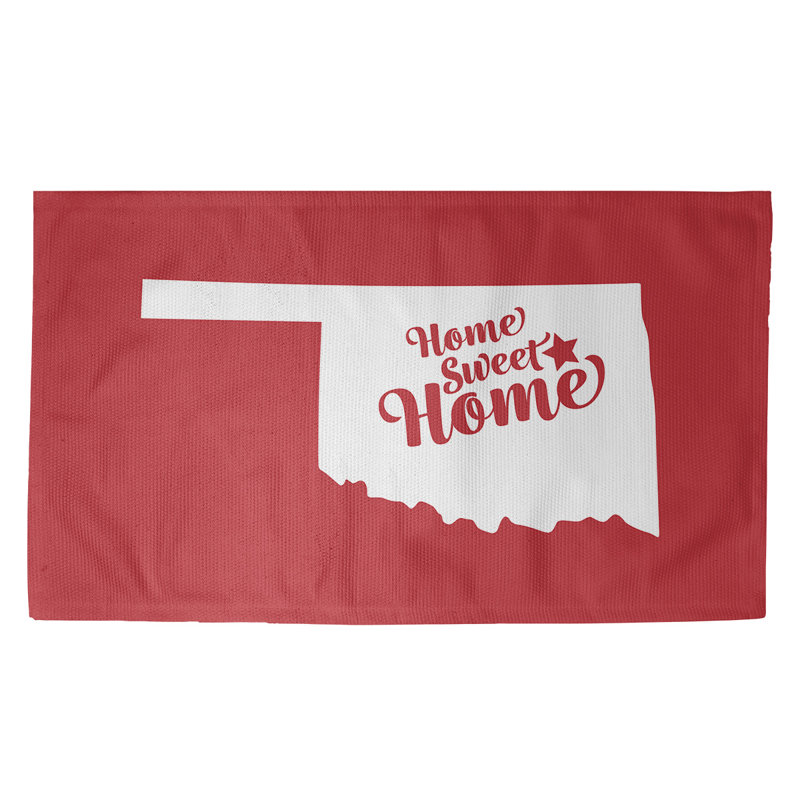 Tapis de zone rouge tulsa home, Rectangle 5 pi x 7 pi