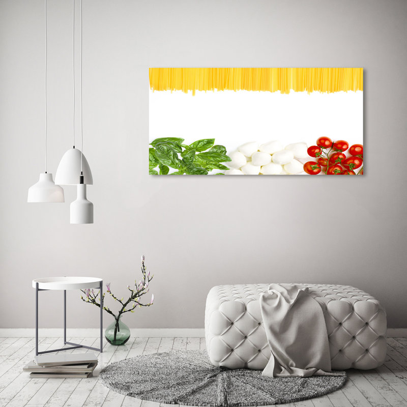 Italian Flag - Wrapped Canvas Print