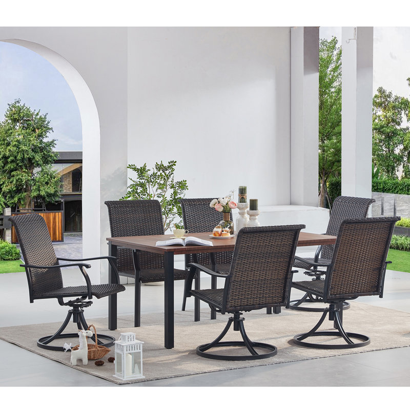 Emma-Lea Dining Table, Brown