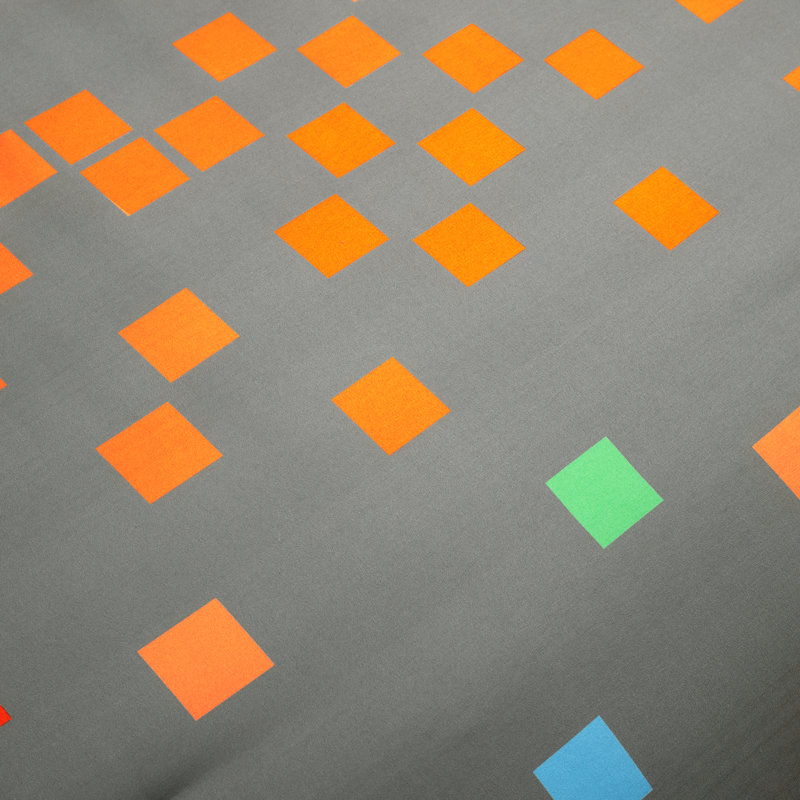Gray and Yellow Twin Reversible Video Game Comforter Set