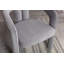 Ensemble de 2 fauteuils d'appoint / de salle à manger / de barils en tissu de velours de conception contemporaine