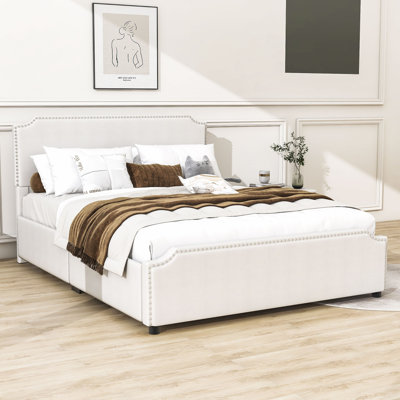 Frozine Queen Storage Platform Bed