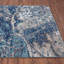 Tapis abstrait bleu / gris Elrosa-2009111517