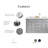 Bruning 60" Carrara Engineered Marble Countertop Bath Vanity with Mirror-718201632-804736353