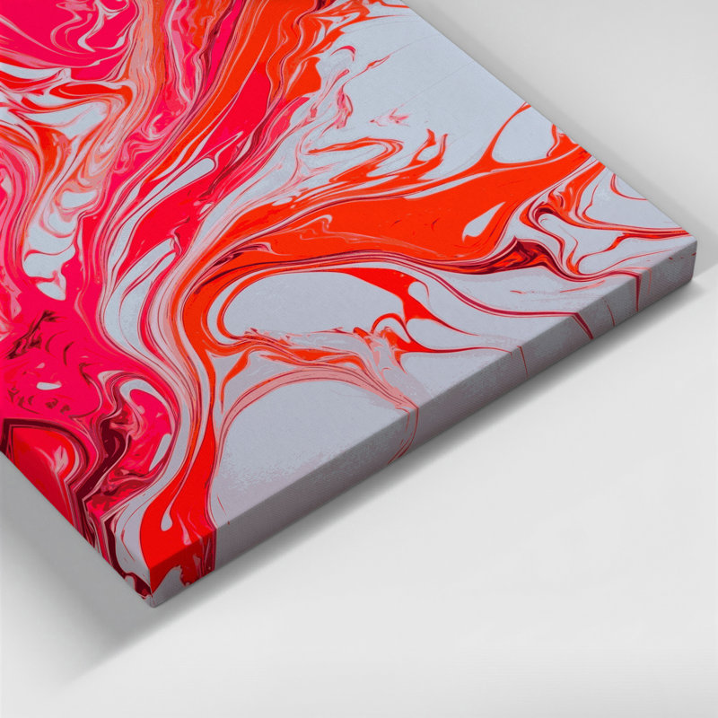 Art abstrait sur toile 41, H 36 po x l 24 po