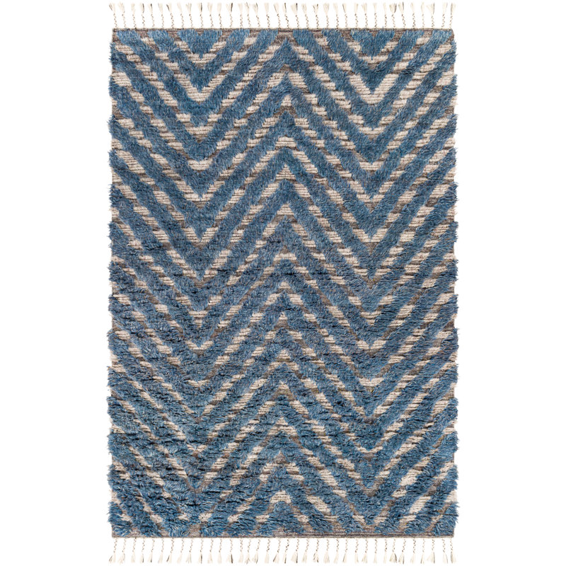 Vada Wool Area Rug, Rectangle 8' x 10'