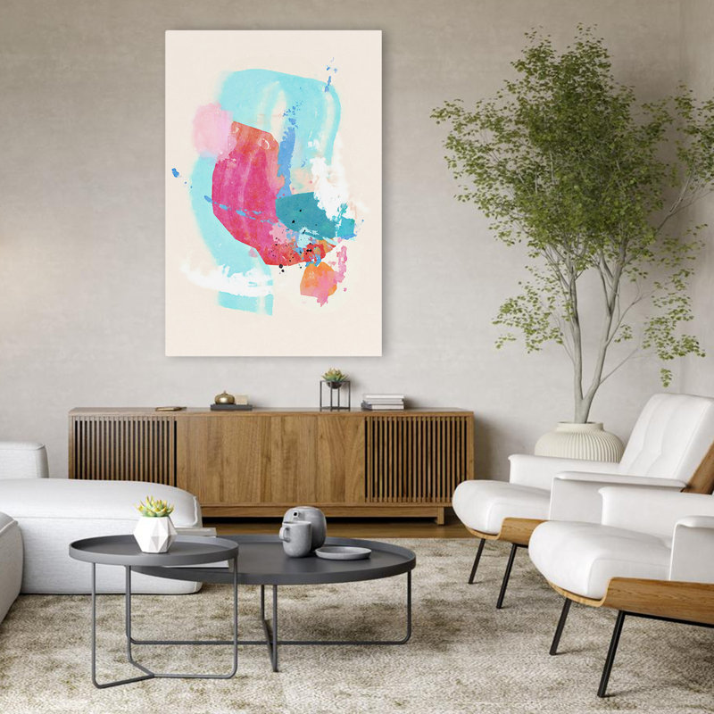 Glitter No. 1 - Abstracts Art, 48" H x 32" W