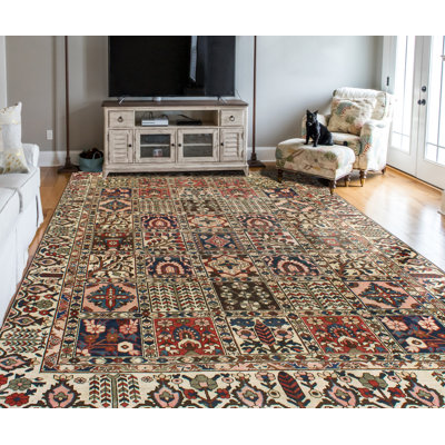 Khusbu Distressed Caden Blue Rug