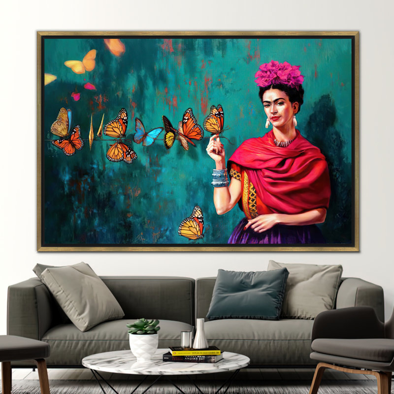 Print on Canvas, Gold Floater Framed, 20 cm H x 30 cm W